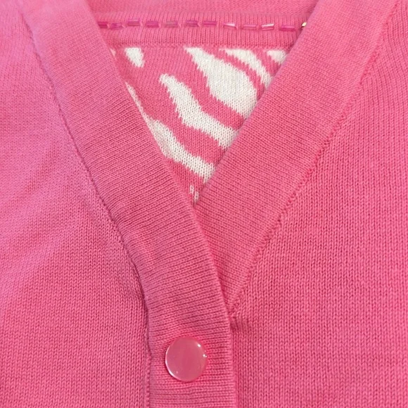 Quaker Factory Pink Summer Sweater Size 3X - Picture 5 of 7